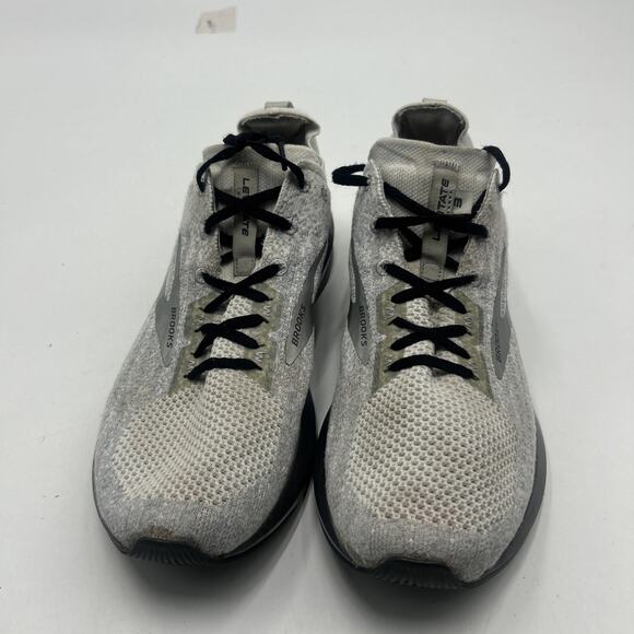 Brooks Levitate 3 Running Shoes White/Silver Men's Size 10 - Picture 2 of 9
